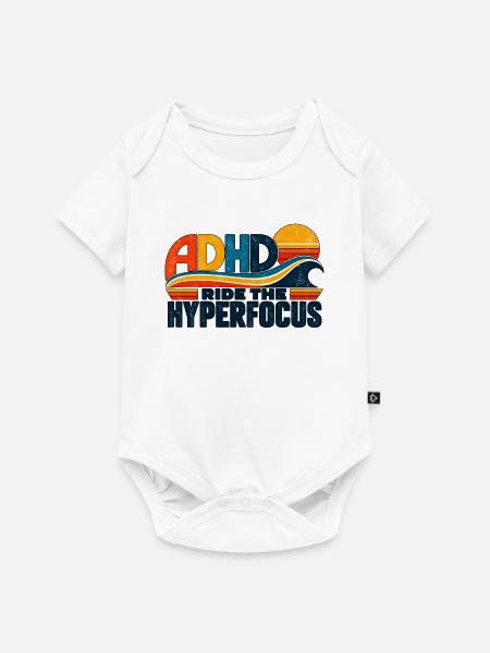 ADHD – My Own Frequency - Baby Premium Kurzarmbody - Weiß