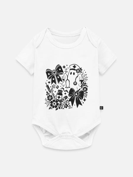 Krankenschwester Geist - Baby Premium Kurzarmbody - Weiß