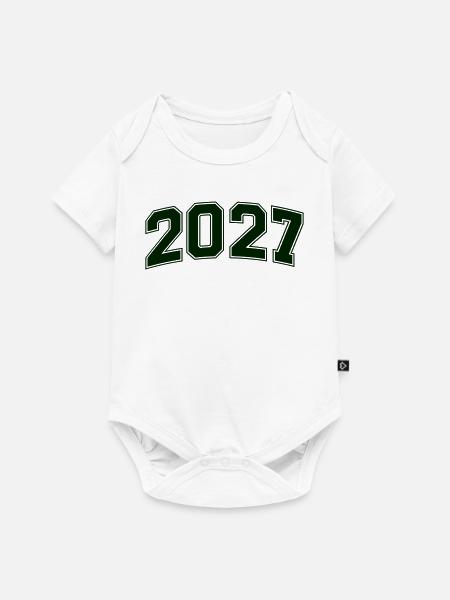 2027 - Baby Premium Kurzarmbody - Weiß