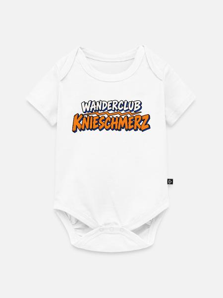 Wanderclub KnieSchmerz Wanderer Wandern - Baby Premium Kurzarmbody - Weiß
