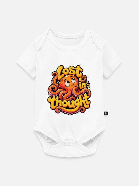 KRAKE - Baby Premium Kurzarmbody - Weiß
