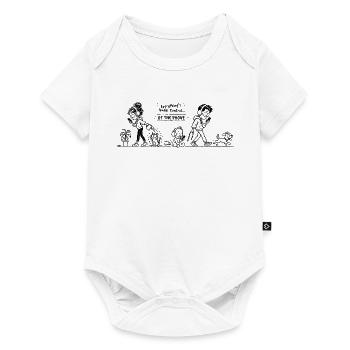 Alles ist unter Kontrolle... Vom Telefon (Schwarz) - Baby Premium Kurzarmbody - Weiß - Vorne