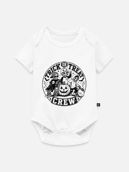 Trick or Treat Crew - Baby Premium Kurzarmbody - Weiß