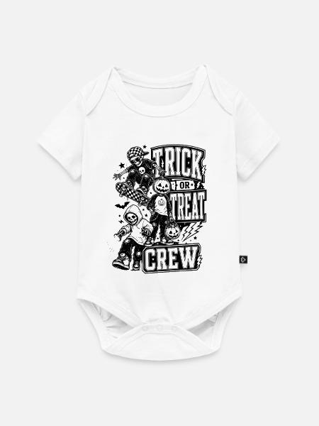 Trick or Treat Crew - Baby Premium Kurzarmbody - Weiß