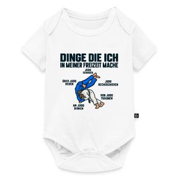  JUDO - Baby Premium Kurzarmbody - Weiß - Vorne