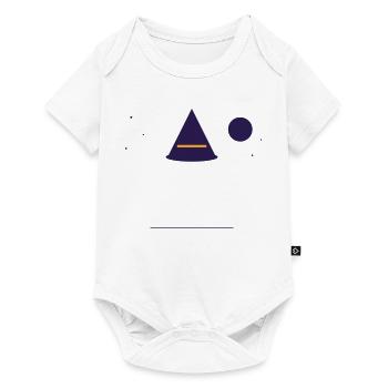 Mondschein Hexenhut Magie - Baby Premium Kurzarmbody - Weiß - Vorne