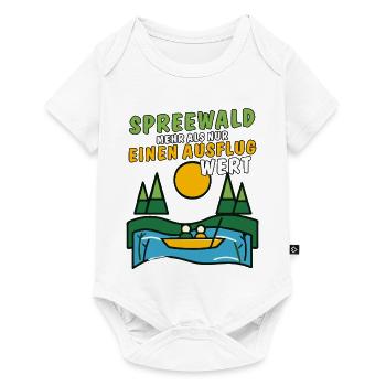 SPREEWALD AUSFLUG - Baby Premium Kurzarmbody - Weiß - Vorne