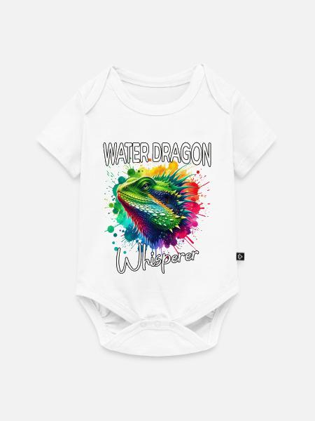 Wasserdrache Flüsterer - Baby Premium Kurzarmbody - Weiß