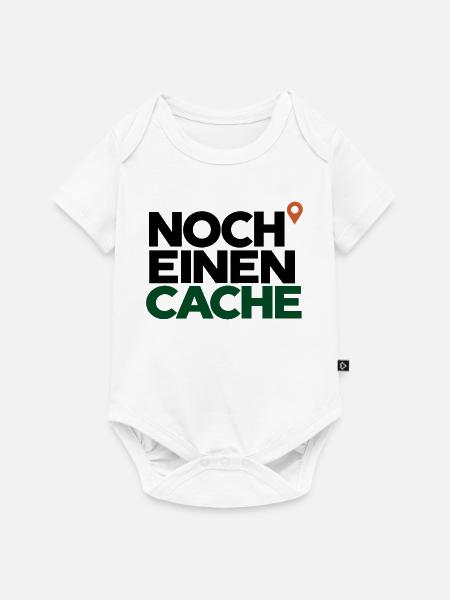 Noch einen Cache - Baby Premium Kurzarmbody - Weiß