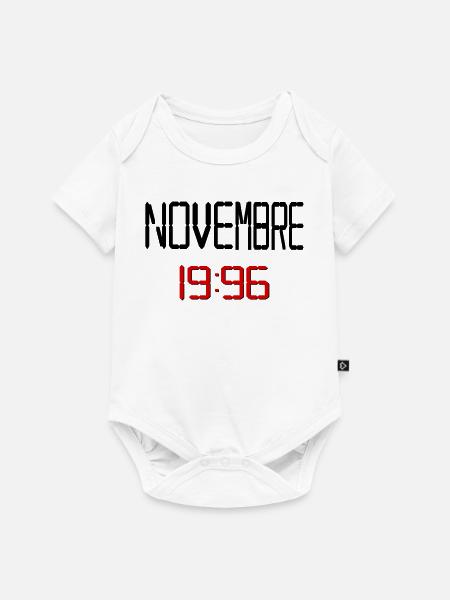 Geburtstag, November 1996 Englisch - Baby Premium Kurzarmbody - Weiß