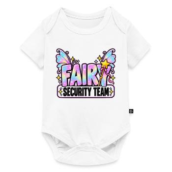 Feen Sicherheitsteam Design - Baby Premium Kurzarmbody - Weiß - Vorne