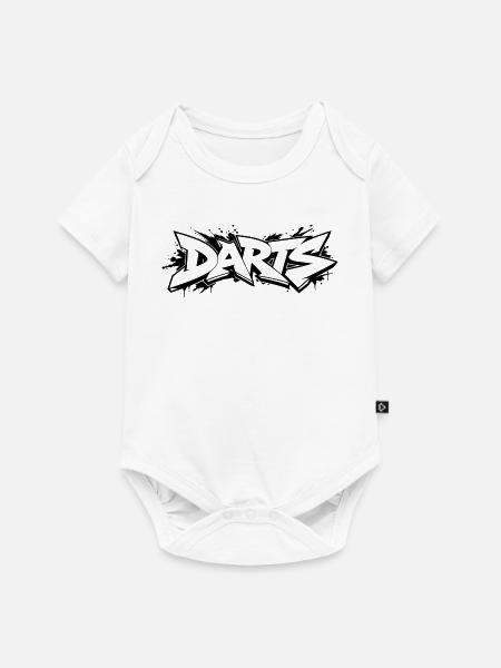 DARTS - Graffiti - Baby Premium Kurzarmbody - Weiß