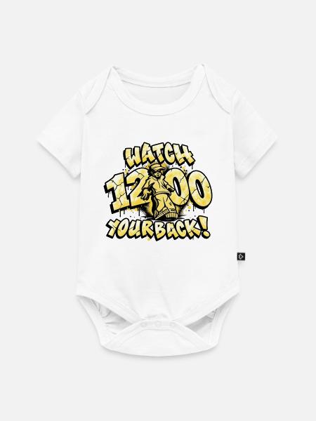 Watch 1200 Your Back Graffiti - Baby Premium Kurzarmbody - Weiß