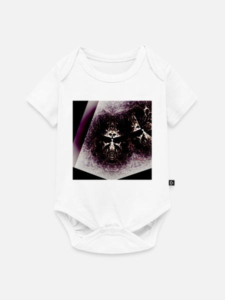 Creepy Guy - Baby Premium Kurzarmbody - Weiß