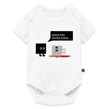 dead pixel_german - Baby Premium Kurzarmbody - Weiß - Vorne