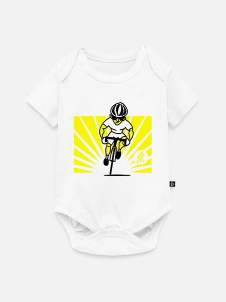 Cyclist - Body à manches courtes Premium Bébé - blanc