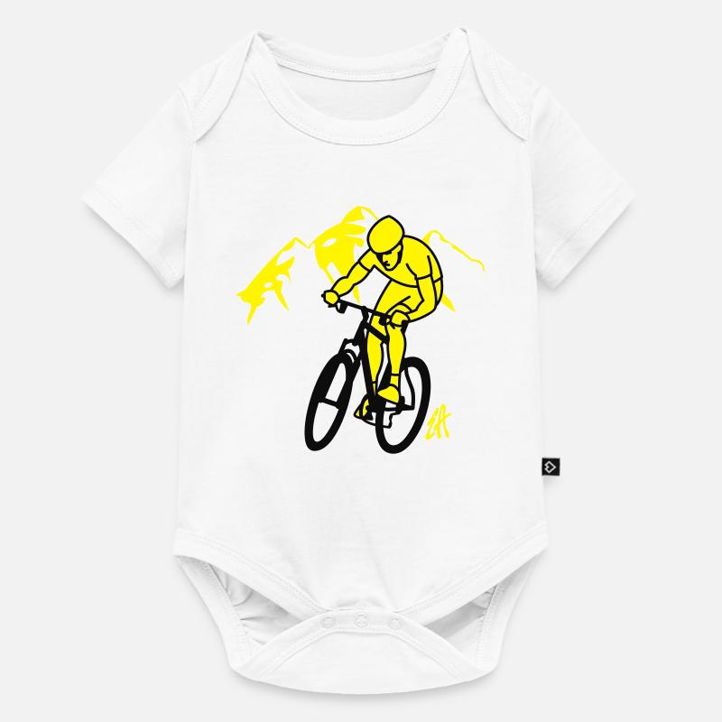 VTT - Body à manches courtes Premium Bébé - blanc