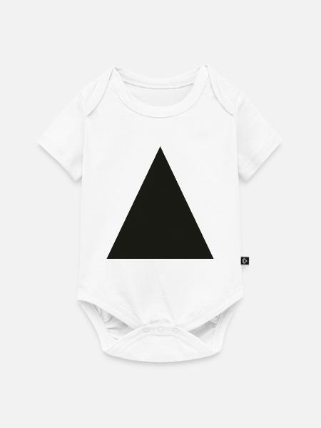 Triangel - Baby Premium Kurzarmbody - Weiß