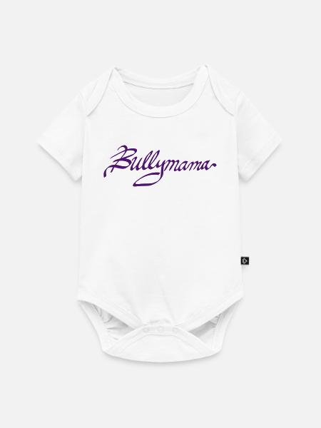 Bullymama - Baby Premium Kurzarmbody - Weiß