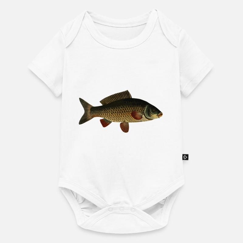Carpes poissons - Body à manches courtes Premium Bébé - blanc