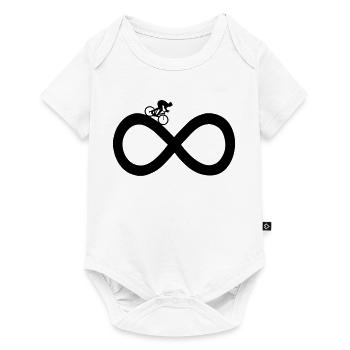 Vélo sans fin - Body à manches courtes Premium Bébé - blanc - Devant