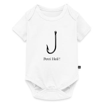 Petri salvation angel happiness gift idea - Baby Premium short-sleeve bodysuit - white - Front