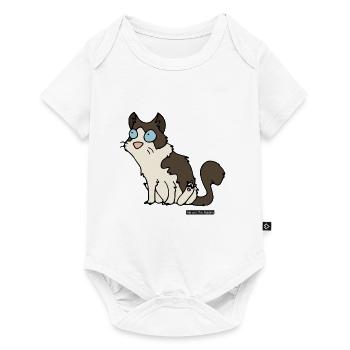 Cat - ragdoll - Baby Premium short-sleeve bodysuit - white - Front
