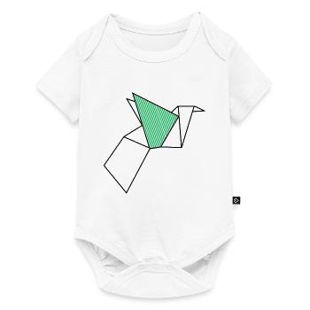 crane - Baby Premium short-sleeve bodysuit - white - Front
