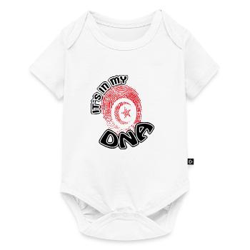 Gift Its in my dna dns roots Tunisia - Baby Premium short-sleeve bodysuit - white - Front