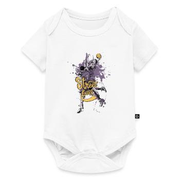 Streets Basketball. A great gift idea - Baby Premium short-sleeve bodysuit - white - Front