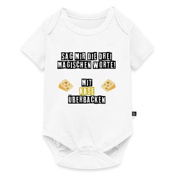 Die drei magischen Worte - Baby Premium Kurzarmbody - Weiß - Vorne