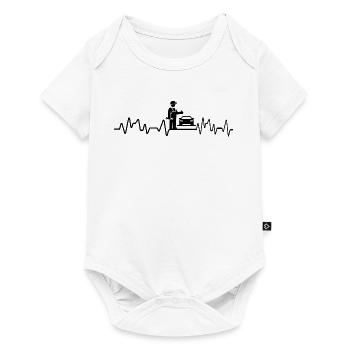 98 Auto mechanic 02 - Baby Premium short-sleeve bodysuit - white - Front