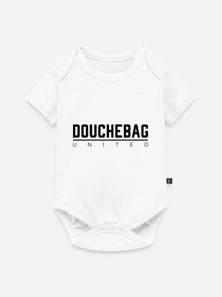 DOUCHEBAG UNITED - Baby Premium Kurzarmbody - Weiß