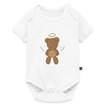 Teddy ange - Body à manches courtes Premium Bébé - blanc - Devant