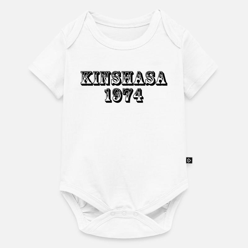Kinshasa 1974 - Body à manches courtes Premium Bébé - blanc