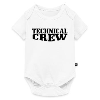 Technical Crew 2 - Baby Premium Kurzarmbody - Weiß - Vorne