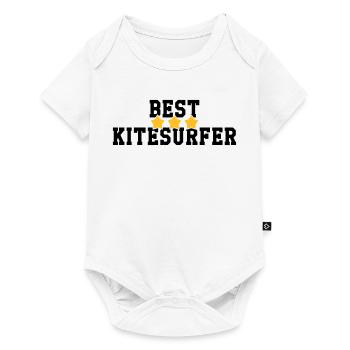 Kiteboarding / Kitesurfing / Kitesurf / - Body à manches courtes Premium Bébé - blanc - Devant