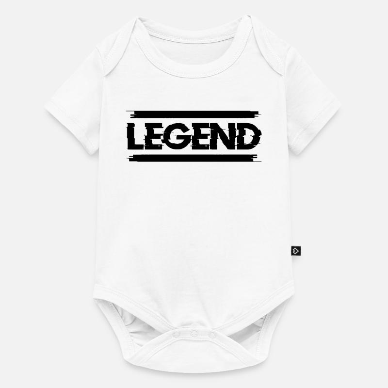 LEGEND - Body à manches courtes Premium Bébé - blanc