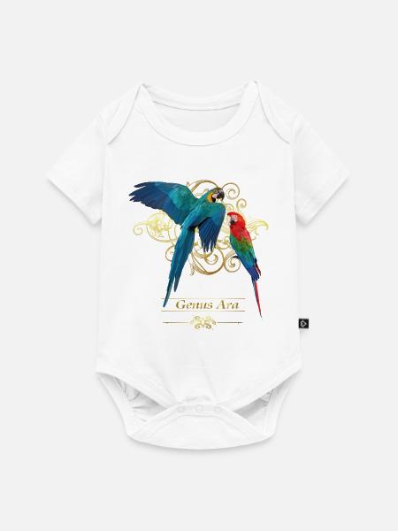 Aras - Baby Premium Kurzarmbody - Weiß