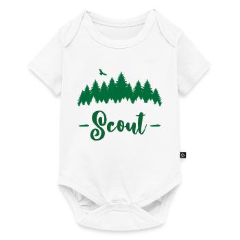 Scout / Scouting - Baby Premium short-sleeve bodysuit - white - Front
