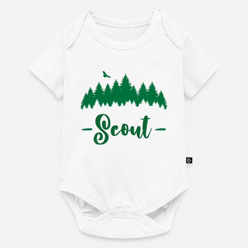 Scout / Scouting - Baby Premium short-sleeve bodysuit - white