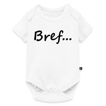 Bref - Body à manches courtes Premium Bébé - blanc - Devant
