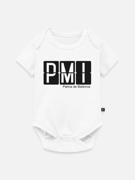 Palma de Mallorca - Baby Premium Kurzarmbody - Weiß