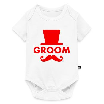 Groom - Body à manches courtes Premium Bébé - blanc - Devant
