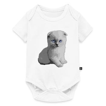 Cute Kitty Kitten - Baby Premium short-sleeve bodysuit - white - Front