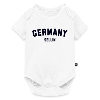 SELLIN Allemagne - Body à manches courtes Premium Bébé - blanc - Devant