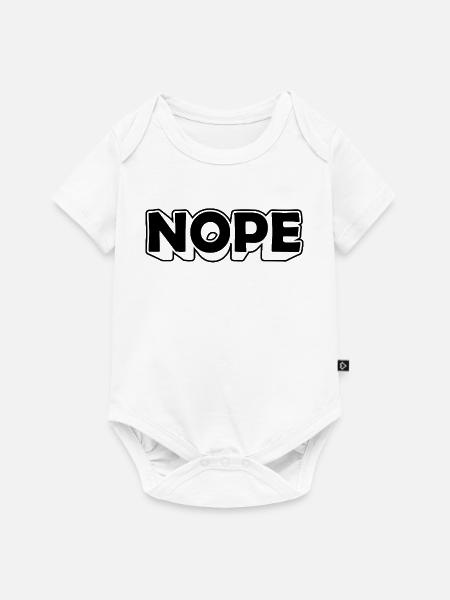Abstrakte Farbexplosion auf Leinwand - Baby Premium Kurzarmbody - Weiß