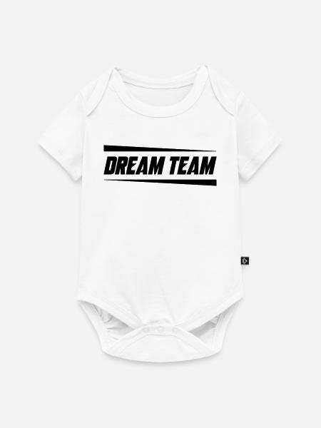 Dream Team Mannschaft - Baby Premium Kurzarmbody - Weiß