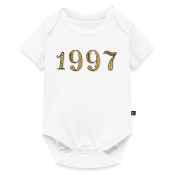 1997 Vintage 1997 Birthday Gift - Baby Premium short-sleeve bodysuit - white - Front