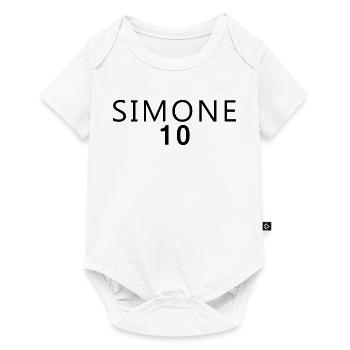 Jungle 2026 Carnival Costume Simone - Baby Premium short-sleeve bodysuit - white - Front